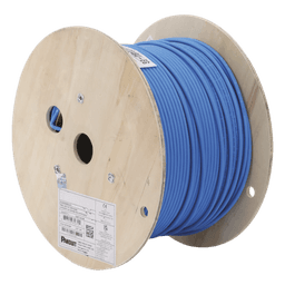 Bobina de Cable UTP de 4 Pares, Vari-MaTriX HD, Cat6A, 23 AWG, LSZH-3 (Libre de Gases Tóxicos), Color Azul, 305 Metros (1000 Pies)