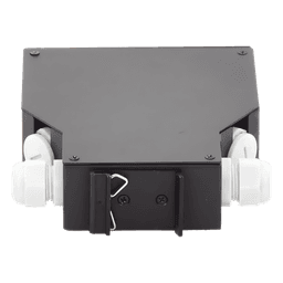 Distribuidor de Fibra Óptica / Riel DIN / 12 Acopladores LC/UPC Duplex / Monomodo / 24 Fusiones / 4 x 12.6 x 14.2 cm (1.57 x 4.96 x 5.59 in)