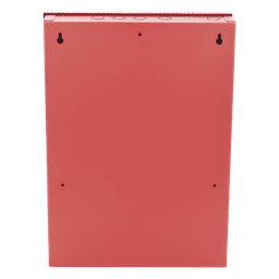 Fuente de poder remota de 6 amperes y 24 Vcc con cargador de batería para paneles de detección de incendio de 12 o 24 V, gabinete rojo