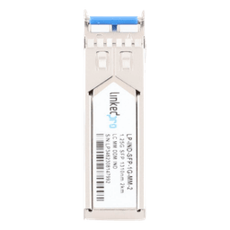 Transceptor Óptico Industrial SFP (Mini-Gbic) / Multimodo 1310 nm / 1.25 Gbps / 1000BASE-SX / Conectores LC/UPC Dúplex / DDM / Hasta 2 km 