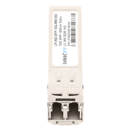 Transceptor Óptico Industrial SFP+ (Mini-Gbic) / Multimodo 850 nm / 10 Gbps / 10GBASE-SR / Conectores LC/UPC Dúplex / DDM / Hasta 550 m 