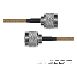 Jumper con Cable LP142 de 30 cm (11.81 pulgadas), con Conectores N Macho a N Macho.