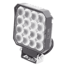 Luz de Trabajo LED / 16 LED / 1655 Lúmenes / 12-24 Vcd / Carcasa de Aluminio / IP Resistente a Impactos