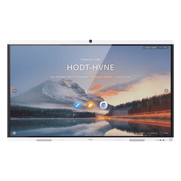 HUAWEI IdeaHub B2, Pantalla interactiva para Colaboración Inteligente, 65", 4K UHD, Android 9, Wi-Fi, blanco Jade.