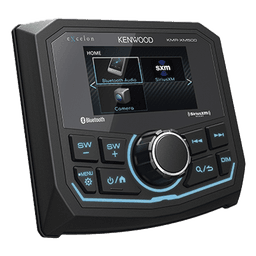 Estéreo Marino / Pantalla 2.7 Pulgadas / Bluetooth / IP66 Sumergible / 3 Salidas Previa 4.0V / USB Frontal / Iluminación Multicolor