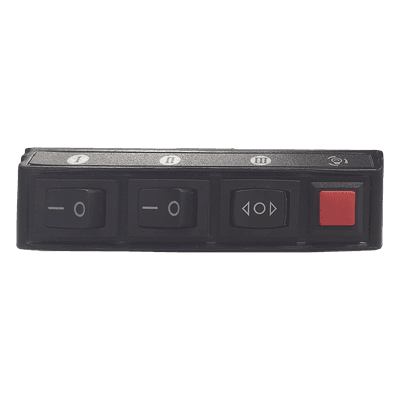 Switch de 5 interruptores para Encendido/Apagado y Control de patrones de destello