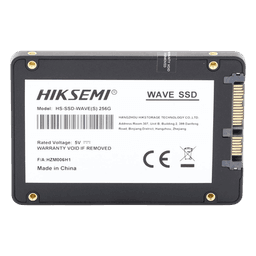 Unidad de Estado Sólido (SSD) 256 GB / 2.5" / SATA III 6 Gb/s / 3D NAND / 530 MB/s Lectura / 400 MB/s Escritura / Gaming y PC Trabajo Pesado