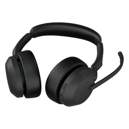 Diadema / Auricular Jabra Evolve2 55 Stereo / Bluetooth 5.2 + USB-A / Cancelación Activa de Ruido / 18h Batería (25599-999-999)