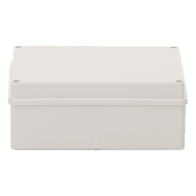 Gabinete de Plástico / IP55 / 140 x 190 x 76 mm / -40 a 120°C / Protección EMI / Aplicaciones Múltiples