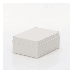 Gabinete de Plástico / IP55 / 140 x 190 x 76 mm / -40 a 120°C / Protección EMI / Aplicaciones Múltiples