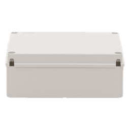 Gabinete de Plástico IP55 (190 X 240 X 95 mm). Protección EMI. Para Instalaciones Comerciales, Residenciales e Industriales. Incluye Tornillería para su Tapa. 