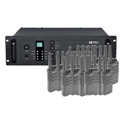 Paquete de Repetidor y Radios / VHF / 40 Radios Portátiles / Digital-Analógico / Cobertura Extendida