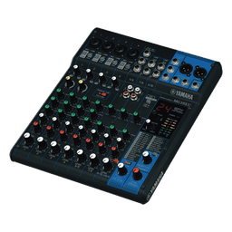 Mezcladora de Audio | 10 Canales | Perillas | 4 Entradas de Micrófono/Línea | 3 entradas Estéreo | Efectos | USB