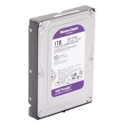 Disco Duro Purple de 1 TB / 5400 RPM / Optimizado para Soluciones de Videovigilancia / Uso 24-7 / 3 Años de Garantia