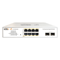 Switch PoE Administrable / 8 Puertos Gigabit PoE af/at / 2 x SFP Gigabit / Presupuesto PoE 120 W / Administración Cloud