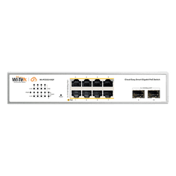 Switch PoE Administrable / 8 Puertos Gigabit PoE af/at / 2 x SFP Gigabit / Presupuesto PoE 120 W / Administración Cloud