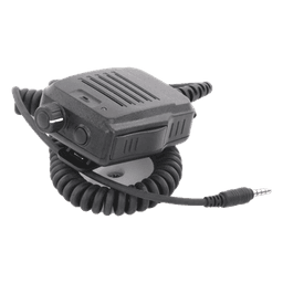 Micrófono-Bocina de Solapa / Conector Jack 3.5 mm / Diseño Compacto / Radiocomunicación Discreta / Ambientes Ruidosos