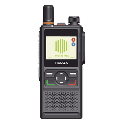 Kit Radio PoC LTE TELOX TE320 + Licencia TASSTA T.FLEX 12 meses + SIM Yobi 1GB / Audio 3W Cancelación de Ruido / IP67 / Batería 4000 mAh (48 hrs) / Doble SIM Global / GPS / Cobertura Telcel / Cifrado AES-256