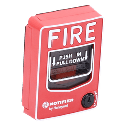 Estación Manual de Alarma Contra Incendio / Doble Acción / Con Cerradura y Llave / Exterior / UL 38 / ADA / Caja SB-I/O Incluida
