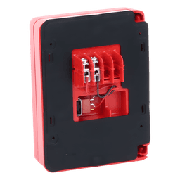Estación Manual de Alarma Contra Incendio / Doble Acción / Con Cerradura y Llave / Exterior / UL 38 / ADA / Caja SB-I/O Incluida