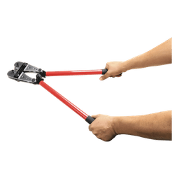 Pinza para Ponchar o Crimpar Terminales / 8 AWG a 4/0 AWG / 2 Troqueles Giratorios 8 Posiciones / Bloqueo de Precisión