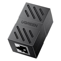 Acoplador RJ45 a RJ45 / 10 Gbps / 600 MHz / Cat7-Cat5e / Blindaje Metálico / 100 m (328 ft)