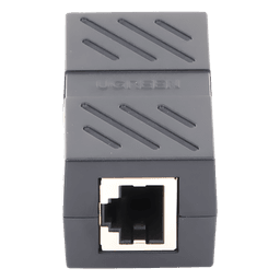 Acoplador RJ45 a RJ45 / 10 Gbps / 600 MHz / Cat7-Cat5e / Blindaje Metálico / 100 m (328 ft)