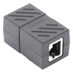 Acoplador RJ45 a RJ45 / 10 Gbps / 600 MHz / Cat7-Cat5e / Blindaje Metálico / 100 m (328 ft)