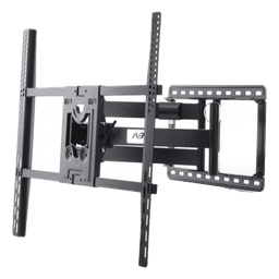 Soporte de Pared Articulado / Pantallas 75" a 110" / VESA 400x400 a 800x600 mm / Carga 90.9 kg (200 lbs) / Extensión 7.2 a 70 cm / Rotación 45° / Inclinación +10° a -5°