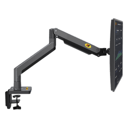 Montaje de Escritorio Articulado para Monitores de 22-40" / Soporta hasta 15 kg / Vesa 75 x 75 / 100 x 100 / Acero / Giro: 360°
