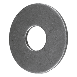 Arandela Plana Galvanizada / 1/2" (14.4 mm ID) / Grado 2 / Acero al Carbono / 34.8 mm OD / Paquete 50 piezas