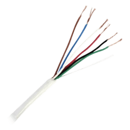Cable 6 x 18 AWG / 305 Metros / Riser / UL / Color Gris / Hecho en México