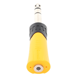 Conector Estéreo | 1/4in - Jack de 3.5 mm | Adaptador de Carcasa de Plastico