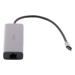 HUB USB-C (Docking Revodok) 6 en 1 | 3 Puertos USB-A 3.0 (5 Gbps) | USB-C PD 100W | HDMI 4K@30Hz | Entrada 1 RJ45 (Gigabit Ethernet) | Chip de Última Generación | Potente Disipación de Calor |  Caja de Aluminio.
