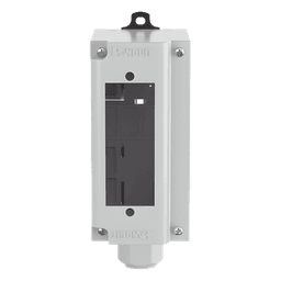 Panel de Parcheo de Fibra Óptica / Riel DIN 35 mm (1.38 pulgadas) / 1 Placa FAP / Gris / UL94V-0