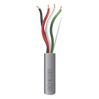 Cable de Control / 2 Pares / 16 AWG / 152 m (500 ft) / Riser UL 1666 / Gris