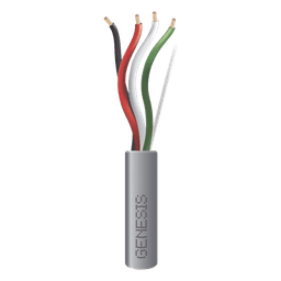 Cable de Control / 2 Pares / 16 AWG / 152 m (500 ft) / Riser UL 1666 / Gris