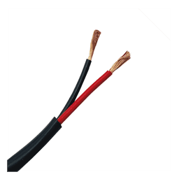 Bobina de 152 Metros (500 Pies) / 12AWG 2 Conductores / Cable Profesional de ALTA FIDELIDAD 100% Cobre / Exterior / Direct Burial / Color Negro / Para Aplicaciones de Audio, Control de Acceso y Automatización
