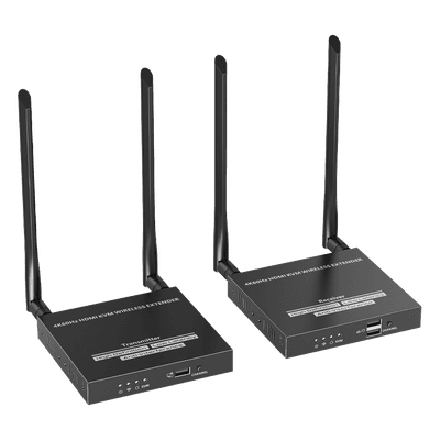 Kit Extensor Inalámbrico | 4K@60Hz | Transmisión hasta 50m | Transferencia IR | Emparejamiento SSID