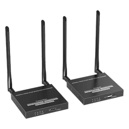 Kit Extensor Inalámbrico | 4K@60Hz | Transmisión hasta 50m | Transferencia IR | Emparejamiento SSID
