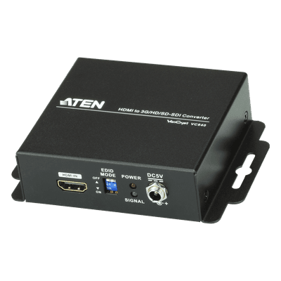 Conversor de HDMI a 3G-SDI/Audio, Formatos SD-SDI, HD-SDI, 3G-SDI, Detección Automática de señal