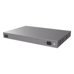 Switch Capa 3 PoE+ Administrable / 24 puertos Gigabit / 4 puertos SFP+ 10G / 360W PoE / 128 Gbps / 95.232 Mpps / 1.18 pies (0.36 m) de profundidad