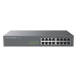 Switch No Administrable / 16 Puertos Gigabit / Capacidad 10 Gbps / 120 x 65 x 24.5 mm / 0.39 x 0.21 x 0.08 ft