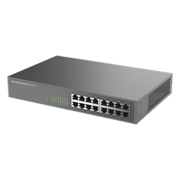 Switch No Administrable / 16 Puertos Gigabit / Capacidad 10 Gbps / 120 x 65 x 24.5 mm / 0.39 x 0.21 x 0.08 ft