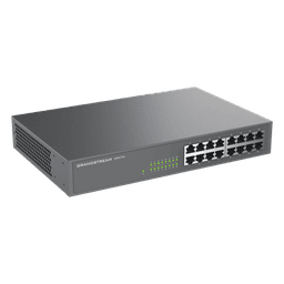 Switch No Administrable / 16 Puertos Gigabit / Capacidad 10 Gbps / 120 x 65 x 24.5 mm / 0.39 x 0.21 x 0.08 ft