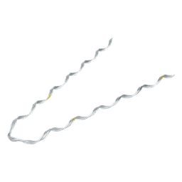 Remate Preformado de Acero Galvanizado para fibra Mini-ADSS diámetros 6 - 7 mm (Preformado con tecnología sin polvo abrasivo) Estructura de 3 Hilos
