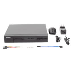 DVR Híbrido / 4 Canales TurboHD + 1 Canal IP / 2 Megapixel 1080p Lite / AcuSense Lite / Audio por Coaxitron / H.265+ / 1 Bahía HDD 4 TB