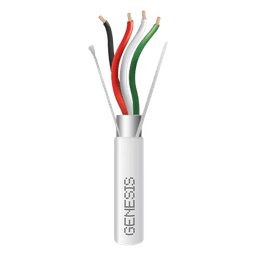 Cable de Control / 4 x 14 AWG / Doble Blindaje / Clasificación Plenum CL3P-FT6 / 305 m (1000 pies) / Rango -20°C a 75°C