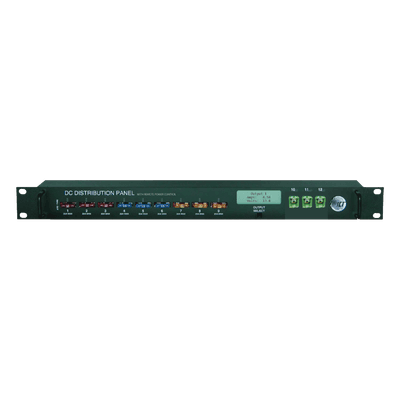 Panel de Energía IP Administrable / 12 Salidas Controlables / 180 A / 12-30 Vcc / Watchdog por Ping IP / Rack 1U 19"