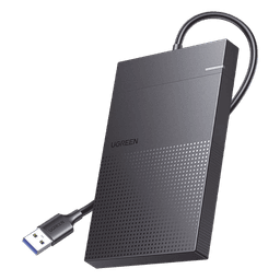 Carcasa de Disco Duro 2.5'' (Enclosure) | Adecuado para HDD y SSD de 2.5” | Chip Inteligente | UASP & TRIM | Led Indicador | ABS | Hibernación Automática | Compatible con SATA I II III, HDD, SSD de hasta 6TB.